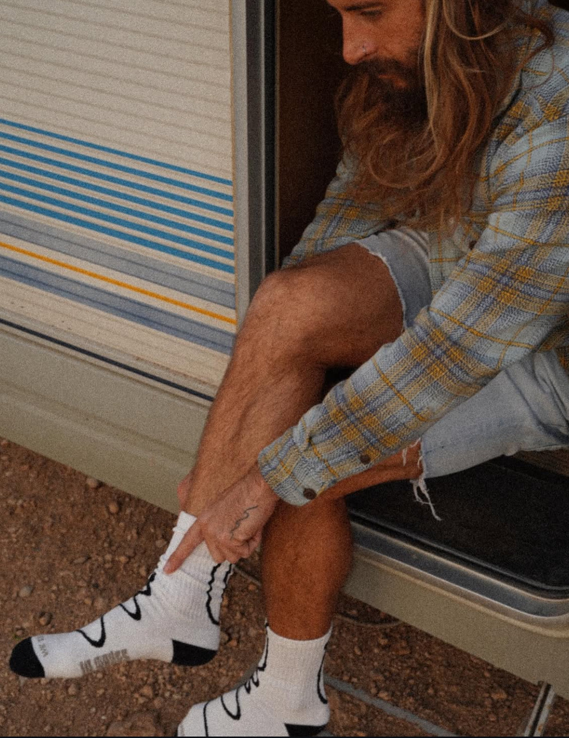 Sock Tabla Surfing