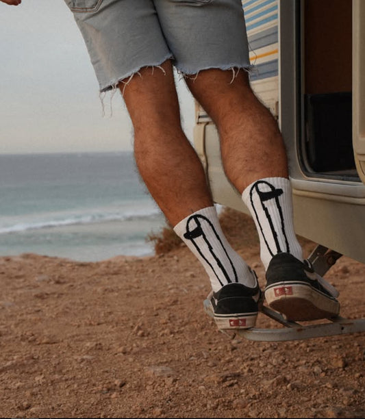 Sock Tabla Surfing